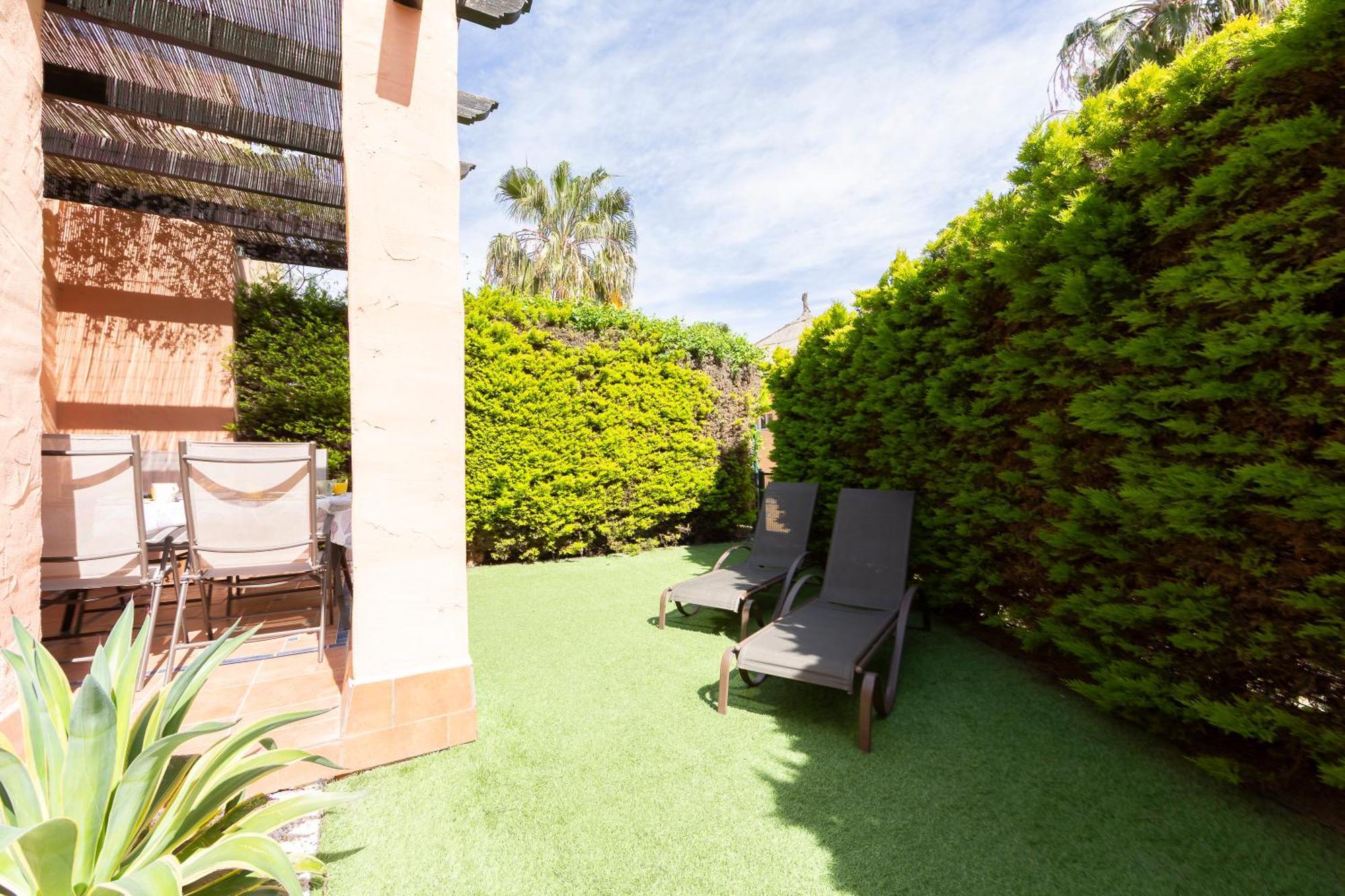 Jardin Privado # Netflix # Playa A 8Min # Wifi # Familia # Apartamento Vera Exterior photo
